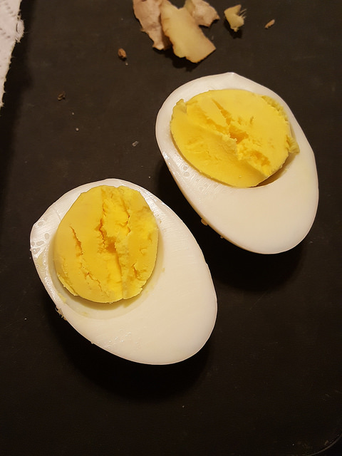 Pressure Cooked Hard Boiled Eggs